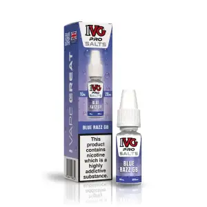 Blue Razz GB Nic Salt E-Liquid by IVG Pro Salts 10ml
